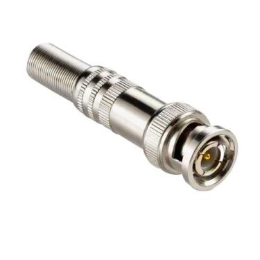 Imagem de Conector Bnc Com Mola E Parafuso Pacote Com 10 - DEX