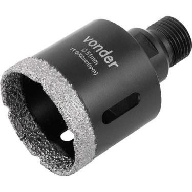 Imagem de Serra Copo Diamantada 51 Mm Para Esmerilhadeira Vonder