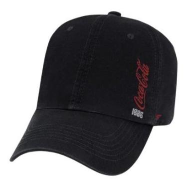 Imagem de Boné Coca Cola Bordado Frontal Esquerda Nome 1886 Unissex-Unissex