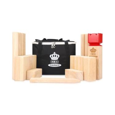 Imagem de Jogo de mesa HARMIX Kubb Outdoor Rubberwood Set