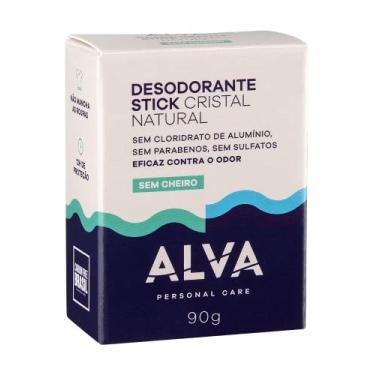 Imagem de Alva Personal Care Desodorante Cristal Natural 90G Refil - Alva