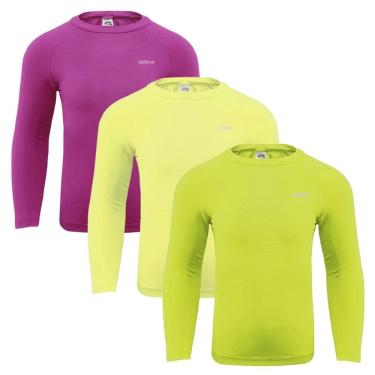 Imagem de Kit 3 Camisas Térmicas Selene Proteção UV50+ Infantl