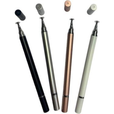 Imagem de Caneta Stylus Caneta Telas Celular/Tablet 2 em 1 Toque Todos Celular E Tablet Ponta Fina (Caneta Cor aleatória)