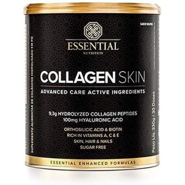 Imagem de Collagen Skin 330g Pele Unha Cabelo Essential Nutrition, Neutro, 330g