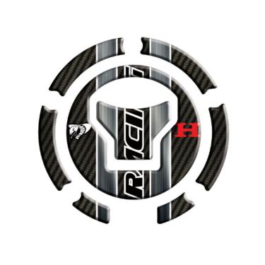 Imagem de Adesivo Bocal Cb Twister Cg Titan / Fan / Start 160 +2018 Racing Preto