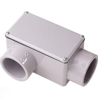 Imagem de Condulete Fixo "lr" 4" Com Tampa - Com Rosca Npt - Com Pintura Eletrostática A Pó Tramontina