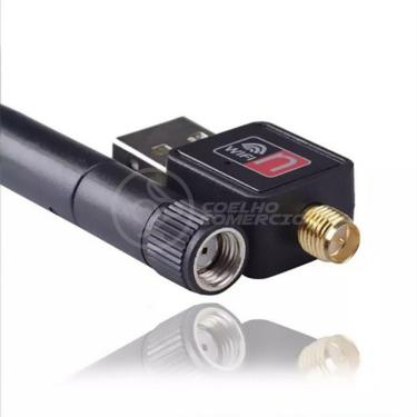 Imagem de Antena Usb 2.0 Receptor De Wifi Wireless 1200Mbps
