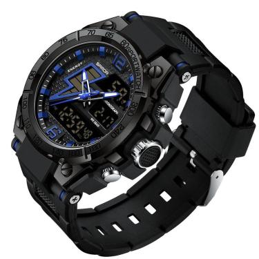 Imagem de Relógio Masculino Militar Esportivo Digital 6137 Azul