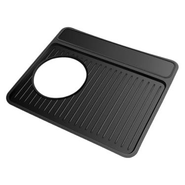 Imagem de Tapete de tamponamento, tapete de cobertura superior para máquina de café à prova d'água | Utensílios de cozinha de grau alimentício para casa, bar, escritório, viagem, manhã, bancada, loja