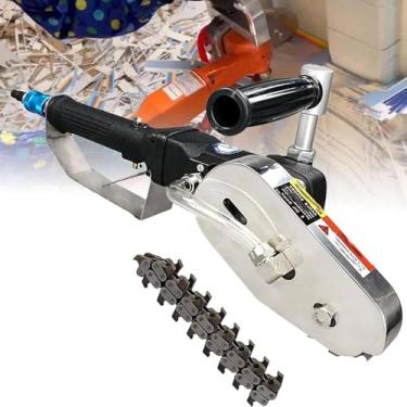 Imagem de HYUIO Ferramenta de corte de papelão ondulado para decapagem de resíduos de caixa pneumática de 2500 rpm, dentes médios (dentes médios)