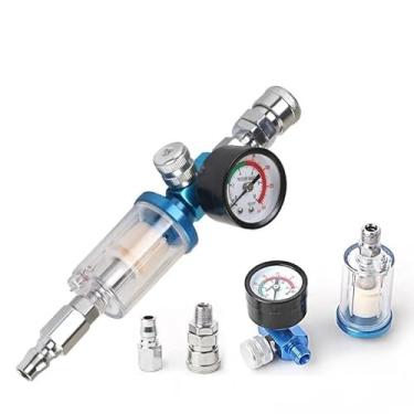 Imagem de 1 peça 1/10.2 cm filtro de ar separador de óleo de água para compressor pintura ferramenta peças de pressão OROAOBOMT (AF w PF w SM w RG)