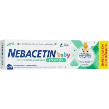 Imagem de Creme para Assaduras Nebacetin Baby Prevenção 120g - Hypera