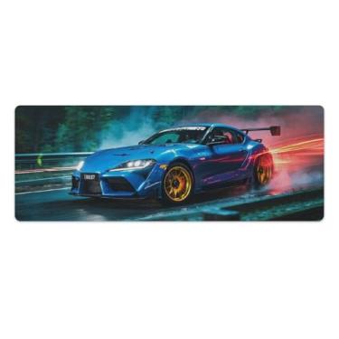 Imagem de HouLaiZhe Modificado SUP JDM Car Drift Gaming Mouse Pads JDM Car Desk Pads Grandes Mousepads para teclado de mesa tapete de computador 30 x 80 cm
