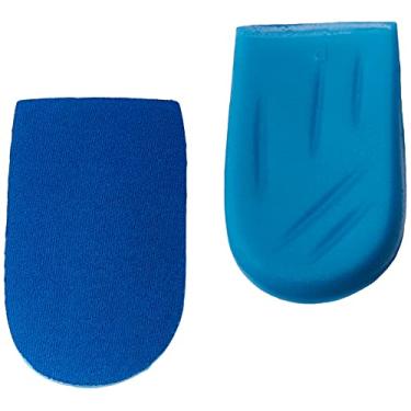 Imagem de Meia Taloneta Silicalk para Desvio de Calcâneo, Azul, Pequeno, Ortho Pauher