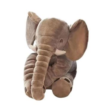 Imagem de Brinquedo De Pelúcia Elefante Macio De 30cm, Almofada Para Bebê, Anima