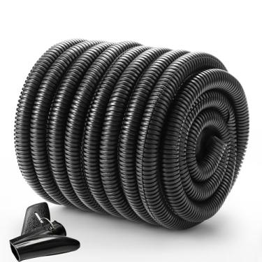 Imagem de Tear de arame 1/2" 10 m, YCLYC Split Loom, protetores de cabo de animais de estimação, tubo protetor de arame, conduíte de fio flexível, capa de cabo elétrico para automotivo, preto