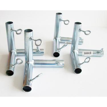 Imagem de Golden Valley Tools & Tarps 4 peças x 3 Way (F3B) 1" Ajustes de canto liso/Acessórios de gaiola de rebatida