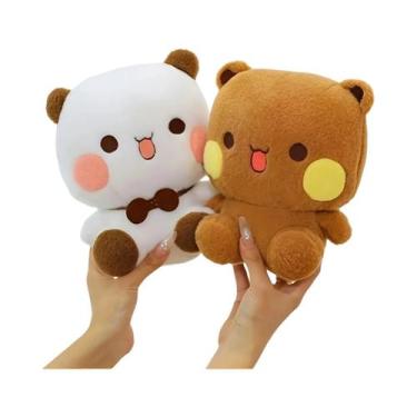 Imagem de Brinquedos De Pelúcia Kawaii Bubu Dudu Panda Urso, Bonecos Macios Para