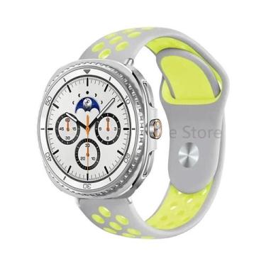 Imagem de Pulseira De Relógio Esportiva De Silicone Respirável Para Samsung Gala