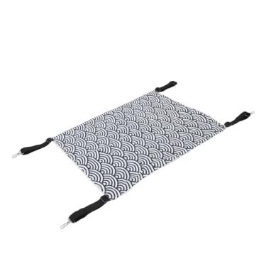 Imagem de GLOGLOW Cama de Gato, Rede de Móveis, Rede de Gaiola Macia e Respirável para Animais de Estimação Com Alças Ajustáveis ​​de lã Sintética Cama Suspensa de Dupla Face para Cães Pequenos Coelhos de