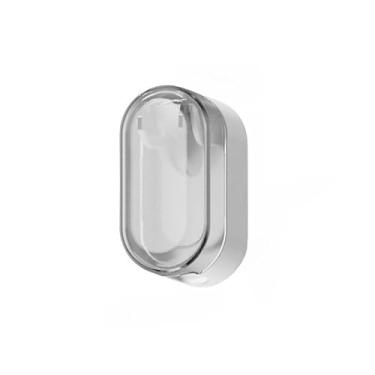 Imagem de Suporte De Escova De Dentes Essencial Sem Poeira Para Casa Inovadora Design Elegante À Prova D'água Montado Na Parede(25-bazar49-Cinza,4pcs)