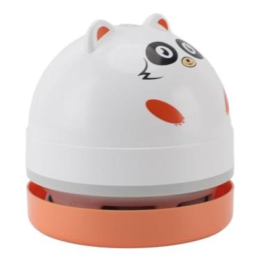 Imagem de Limpador de Mesa com Pincel Limpeza Bico Desmontável Aspirador Portátil para Migalhas Computador e Carro Alta Sução Baixo Ruído Fácil Operar Sem Fio