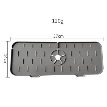 Imagem de Tapete de Drenagem Silicone - Almofada para Torneira Cozinha e Banheiro Fácil Usar Prático Alta Durabilidade Perfeito Uso Diário em Casa