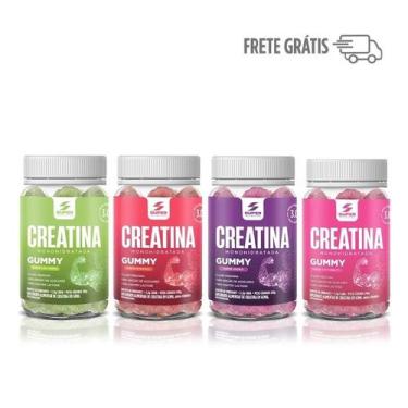 Imagem de Super Combo Gummy Creatina  4 Sabores - Super Nutrition
