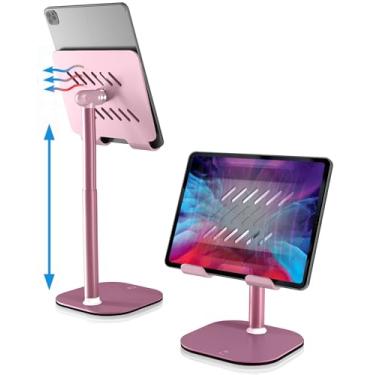 Imagem de COOPER TabHolder, suporte de tablet ajustável de 7 a 10 polegadas de altura, suporte premium para iPad para mesa, suporte de monitor portátil de inclinação de 270° para telas de 15,6 a 17 polegadas