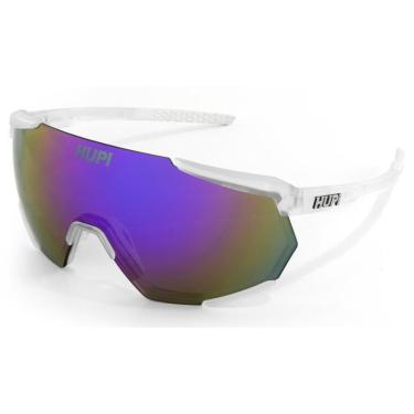 Imagem de Óculos de Sol HUPI Aspen Armação Cristal Lente Roxo Espelhado-Unissex