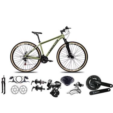Imagem de Bicicleta Aro 29 Absolute Nero 5 Shimano Altus 24v Pdv Ty301 K7 Freio Hidráulico Trava Pneu Faixa-Unissex