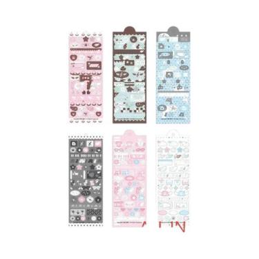 Imagem de Adesivos Decorativos 3D Estrela Rosa Para Scrapbooking, Momento Fofo D