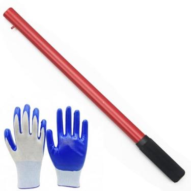 Imagem de Windspeed Alça de macaco hidráulico horizontal, 2 toneladas de substituição para alça de alavanca de mastro de carro, uso para acessórios de macaco de carro, vermelho