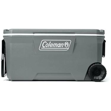 Imagem de Cooler Caixa Térmica Portátil 100 Litros com Porta Copos e Rodas, COLEMAN 3000006494, C...