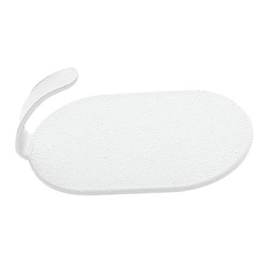 Imagem de Mingzhe Ganchos Adesivos Versátil Forte Cabide de Parede para Pano de Toalha Porta Banheiro Com Alta Capacidade Rolamento (Branca)