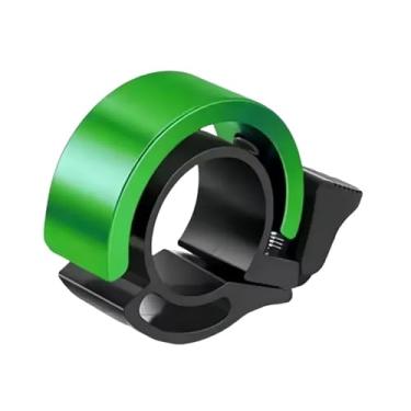 Imagem de Sino de bicicleta clássico, buzina de segurança giratória para adultos, buzina de aviso universal para ciclismo e acessório de equipamento(Silver-double 22-1pc)