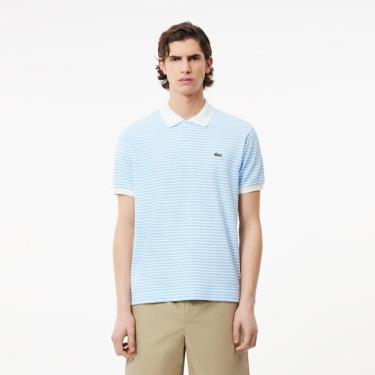 Imagem de Camisa Polo Lacoste Original L.12.12 Listrada Masculina-Masculino