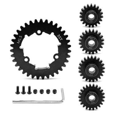 Imagem de Peças de carro RC compatíveis com Traxxas 1/5 para X-Maxx 6S 8S 1/6 para XRT RC Car Upgrade Parts 1.5 Modulus 35T Spur Gear M1.5 Gear Suit 6447X 6448X (A 35t 19 20 21 22t)