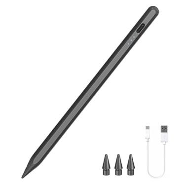 Imagem de Caneta Stylus para iPad – 3ª geração e carregamento rápido 3X Apple Pencil sensibilidade à inclinação da palma da mão, compatível com Apple iPad Pro/Air/mini (modelos 2018-2025)