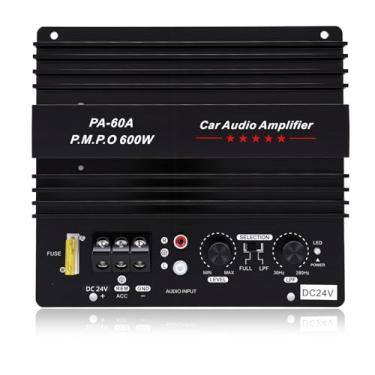 Imagem de EBTOOLS Placa Amplificadora de Carro 24V, Módulo de Baixo de Placa de Subwoofer de Alta Potência de 600W, Suporta Alto-falantes de 8 10 12 Polegadas Com Pinças de 4 Ohm 10W