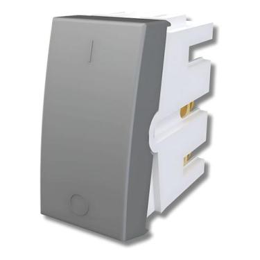 Imagem de Modulo Interruptor Bipolar Paralelo Cinza 10A/250V Onix Fame