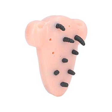 Imagem de Cryfokt Brinquedo de Alívio de Estresse para Espremer Espinhas para Relaxamento, Brinquedo de Descompressão para Remoção de Cravos Em Formato de Nariz para Adultos, Adolescentes e Crianças Feito de