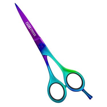 Imagem de Tesoura de corte de cabelo Facón – Tesoura de cabelo profissional de 16,5 cm, tesoura de barbeiro para salão de beleza, aço inoxidável japonês, tesoura premium de corte de precisão para homens