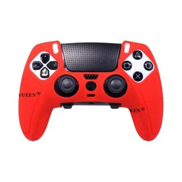 Imagem de Capa Protetora De Silicone Macio Para Controle PS5 DualSense Edge Com 