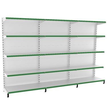 Imagem de Gôndola Parede Prateleira Lateral 1 Inicial + 2 Continuação