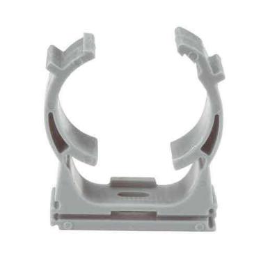 Imagem de Abraçadeira Sem Bucha 1/2'' Cinza Para Eletrodutos - Tramontina