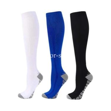 Imagem de Meias De Compressão Para Homens E Mulheres, 3 Pares, Para Varizes, Cam