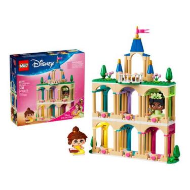 Imagem de LEGO Disney Princesas Mini Bela e Tiana com - Castelo 43291 358 Peças