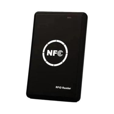 Imagem de Leitor E Gravador De Cartões Inteligentes NFC RFID 13.56MHz Programado