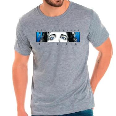 Imagem de Camiseta gospel jesus moda evangélica camisa masculina lançamento 03 -